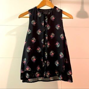 Rachel Comey sleeveless silk floral top
